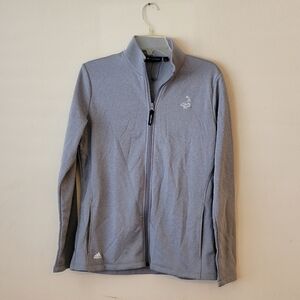 Adidas Pinehurst Gray Full-Zip Jacket